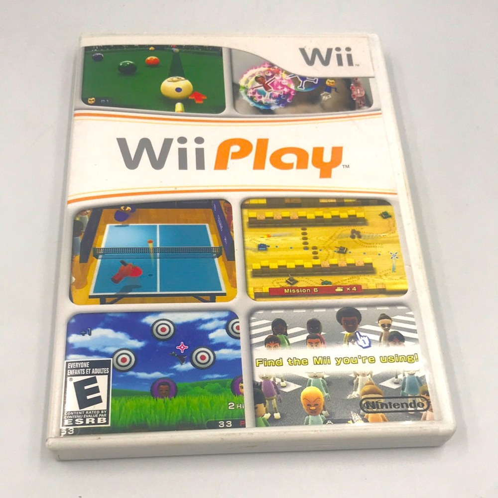 Wii Nintendo Wii Play